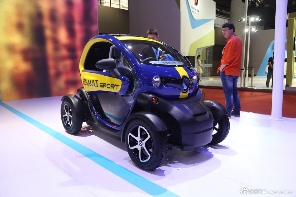 2014年第12届广州国际车展 图为：TWIZY ZE